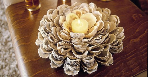 sea-shells-with-candle-in-between