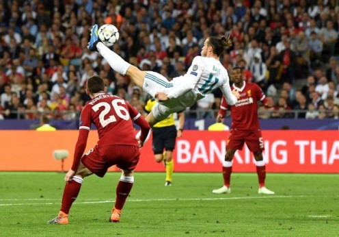 Gareth Bale a finálék egyik legszebb gólját szerezte.